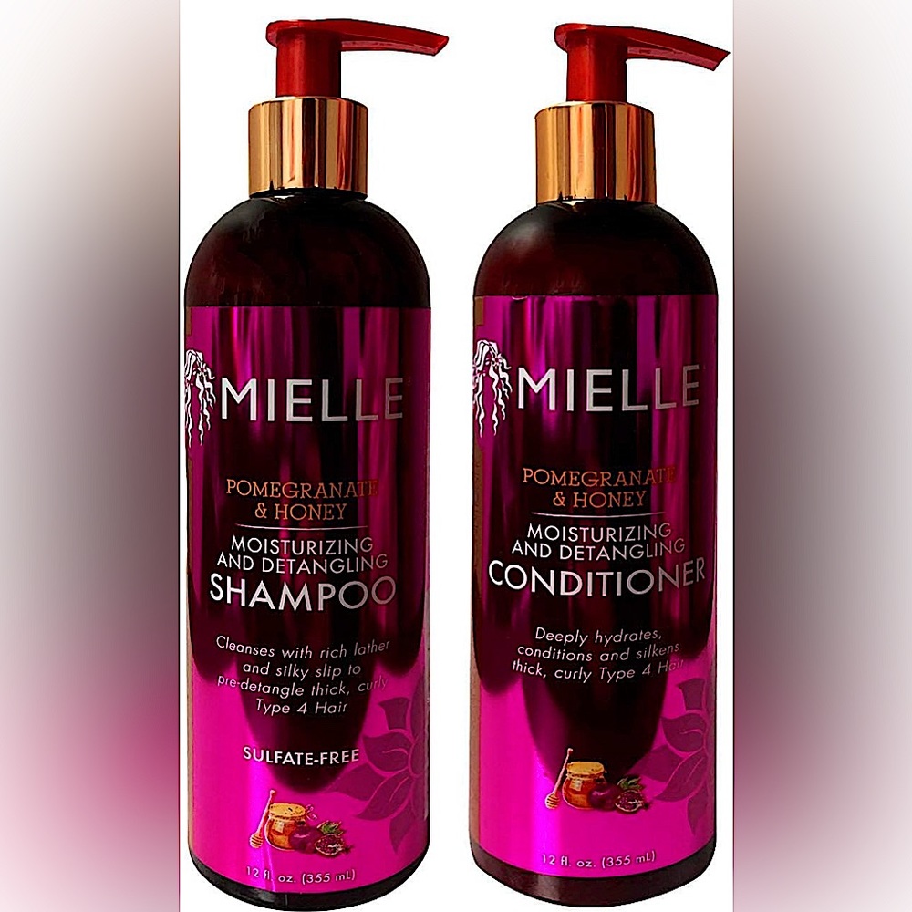 🍯🍇 Mielle Pomegranate & Honey Shampoo Conditioner set (12 fl.OZ) 🍇🍯